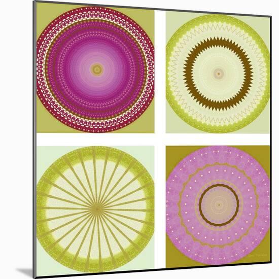 Circle Love Collage-Herb Dickinson-Mounted Photographic Print