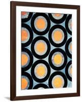 Circle Motif Texile Design-Varvara Fedorvna Stepanova-Framed Giclee Print