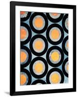 Circle Motif Texile Design-Varvara Fedorvna Stepanova-Framed Giclee Print