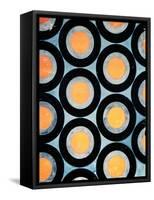 Circle Motif Texile Design-Varvara Fedorvna Stepanova-Framed Stretched Canvas