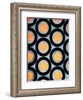 Circle Motif Texile Design-Varvara Fedorvna Stepanova-Framed Giclee Print