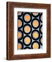 Circle Motif Texile Design-Varvara Fedorvna Stepanova-Framed Giclee Print