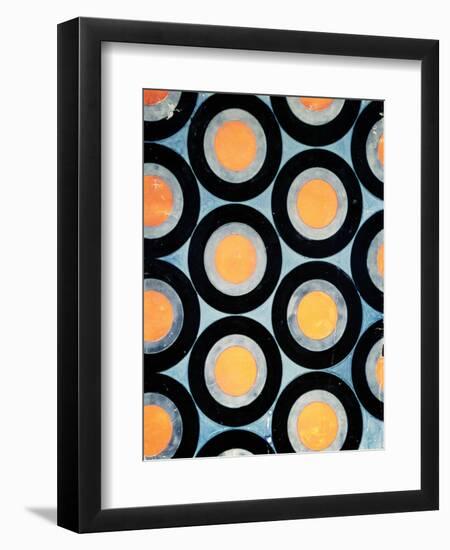 Circle Motif Texile Design-Varvara Fedorvna Stepanova-Framed Giclee Print