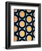 Circle Motif Texile Design-Varvara Fedorvna Stepanova-Framed Giclee Print