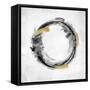 Circle Motion Black I-Natalie Harris-Framed Stretched Canvas