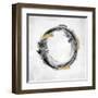 Circle Motion Black I-Natalie Harris-Framed Art Print
