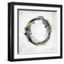 Circle Motion Black I-Natalie Harris-Framed Art Print