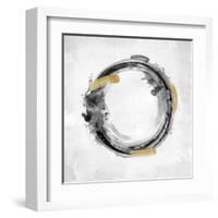 Circle Motion Black I-Natalie Harris-Framed Art Print