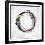 Circle Motion Black I-Natalie Harris-Framed Art Print