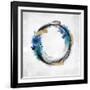 Circle Motion Blue I-Natalie Harris-Framed Art Print