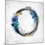 Circle Motion Blue I-Natalie Harris-Mounted Art Print