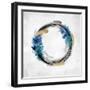 Circle Motion Blue I-Natalie Harris-Framed Art Print