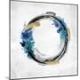 Circle Motion Blue I-Natalie Harris-Mounted Art Print