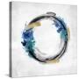 Circle Motion Blue I-Natalie Harris-Stretched Canvas