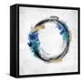 Circle Motion Blue I-Natalie Harris-Framed Stretched Canvas