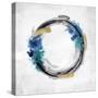 Circle Motion Blue I-Natalie Harris-Stretched Canvas