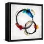 Circle Motion II-Natalie Harris-Framed Stretched Canvas