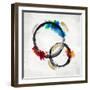 Circle Motion II-Natalie Harris-Framed Art Print