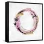 Circle Motion Pink I-Natalie Harris-Framed Stretched Canvas