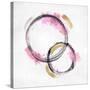 Circle Motion Pink II-Natalie Harris-Stretched Canvas