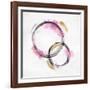 Circle Motion Pink II-Natalie Harris-Framed Art Print