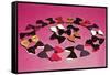 Circle of Bows-null-Framed Stretched Canvas