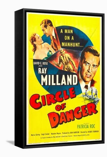 Circle of Danger-null-Framed Stretched Canvas