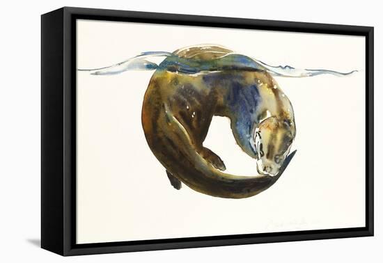 Circle of Life, 2014-Mark Adlington-Framed Stretched Canvas
