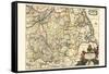 Circle Of Westphalia, Or Lower Germany-Willem Janszoon Blaeu-Framed Stretched Canvas
