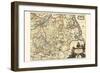 Circle Of Westphalia, Or Lower Germany-Willem Janszoon Blaeu-Framed Premium Giclee Print