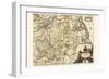 Circle Of Westphalia, Or Lower Germany-Willem Janszoon Blaeu-Framed Premium Giclee Print