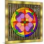 Circle On Bars-Art Deco Designs-Mounted Giclee Print