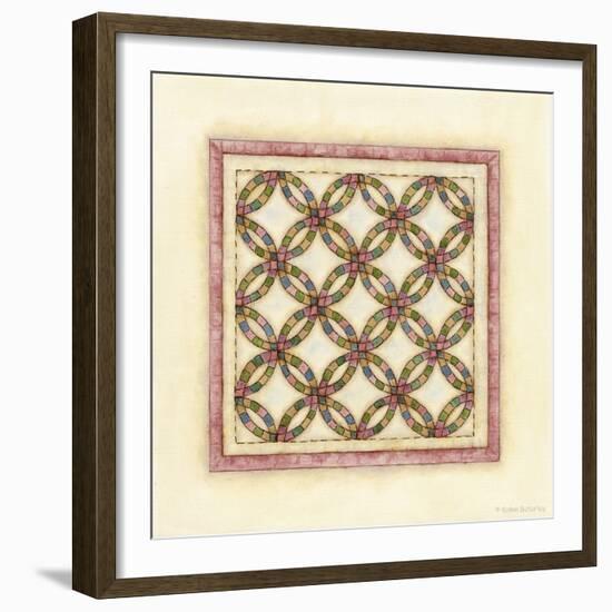 Circle Patchwork-Robin Betterley-Framed Giclee Print