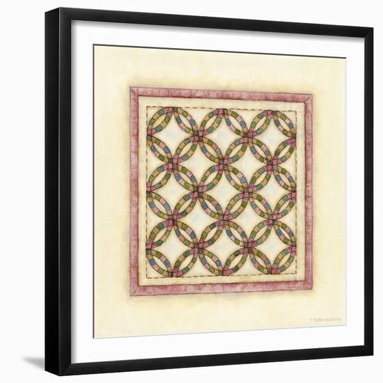 Circle Patchwork-Robin Betterley-Framed Giclee Print