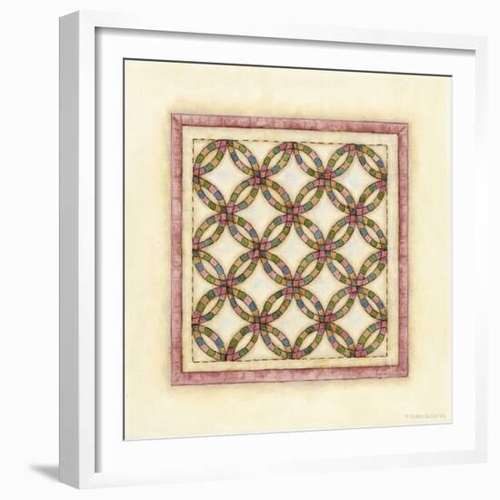 Circle Patchwork-Robin Betterley-Framed Giclee Print