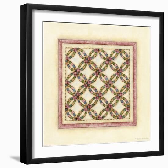 Circle Patchwork-Robin Betterley-Framed Premium Giclee Print