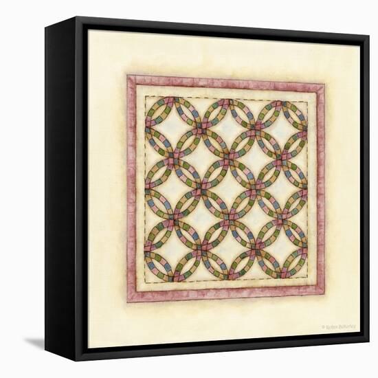 Circle Patchwork-Robin Betterley-Framed Stretched Canvas
