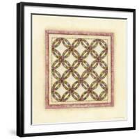 Circle Patchwork-Robin Betterley-Framed Giclee Print