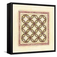 Circle Patchwork-Robin Betterley-Framed Stretched Canvas