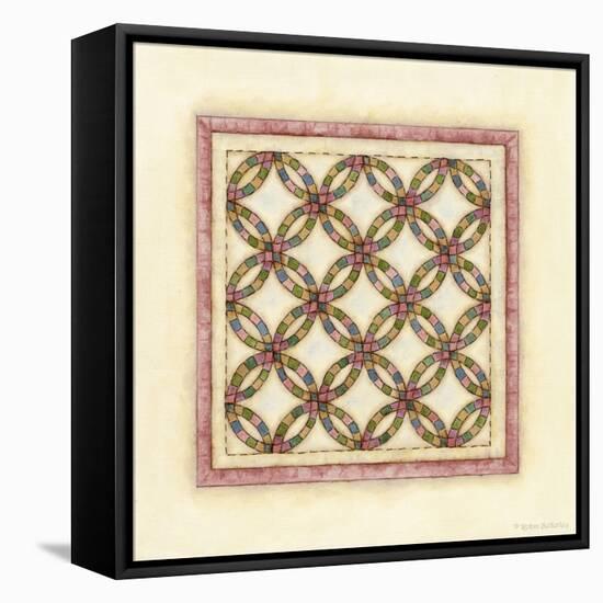 Circle Patchwork-Robin Betterley-Framed Stretched Canvas