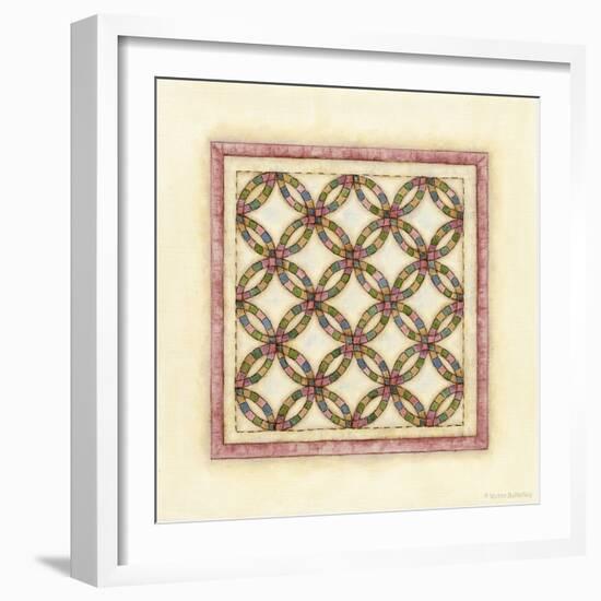 Circle Patchwork-Robin Betterley-Framed Giclee Print