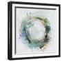 Circle Splash II-null-Framed Art Print