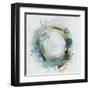 Circle Splash II-null-Framed Art Print