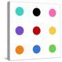 Circle Three Multicolor-Karl Langdon-Stretched Canvas