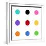 Circle Three Multicolor-Karl Langdon-Framed Art Print