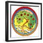 Circle-Tree-Howie Green-Framed Giclee Print