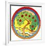 Circle-Tree-Howie Green-Framed Giclee Print