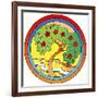 Circle-Tree-Howie Green-Framed Giclee Print