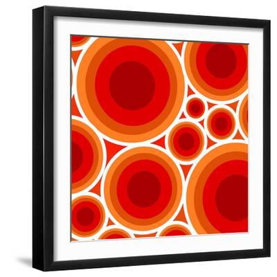 Circles 1--Framed Art Print