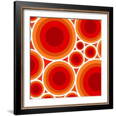 Circles 1--Framed Art Print